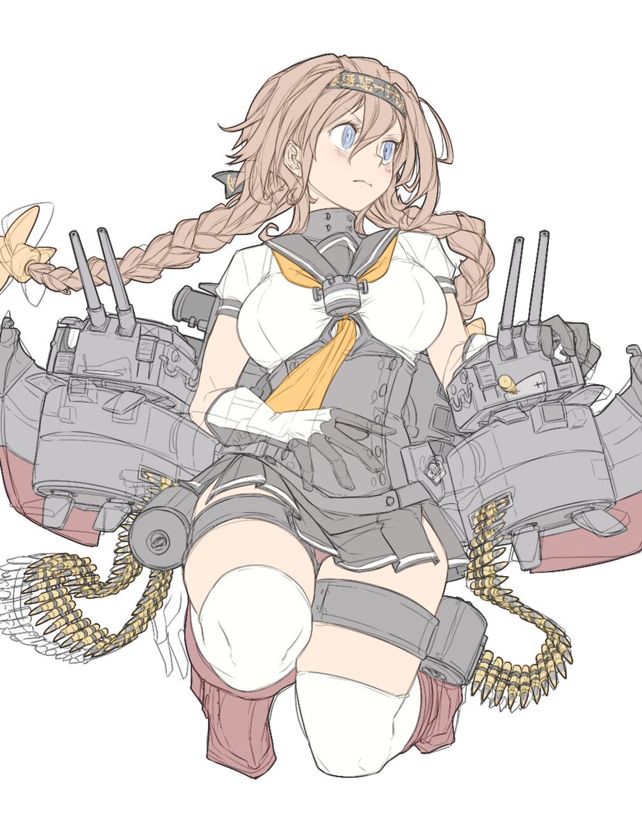 ダラダラと色塗って今日はここまで。バケツツール？使わないです、グリグリ塗ってます。オヤスミ。