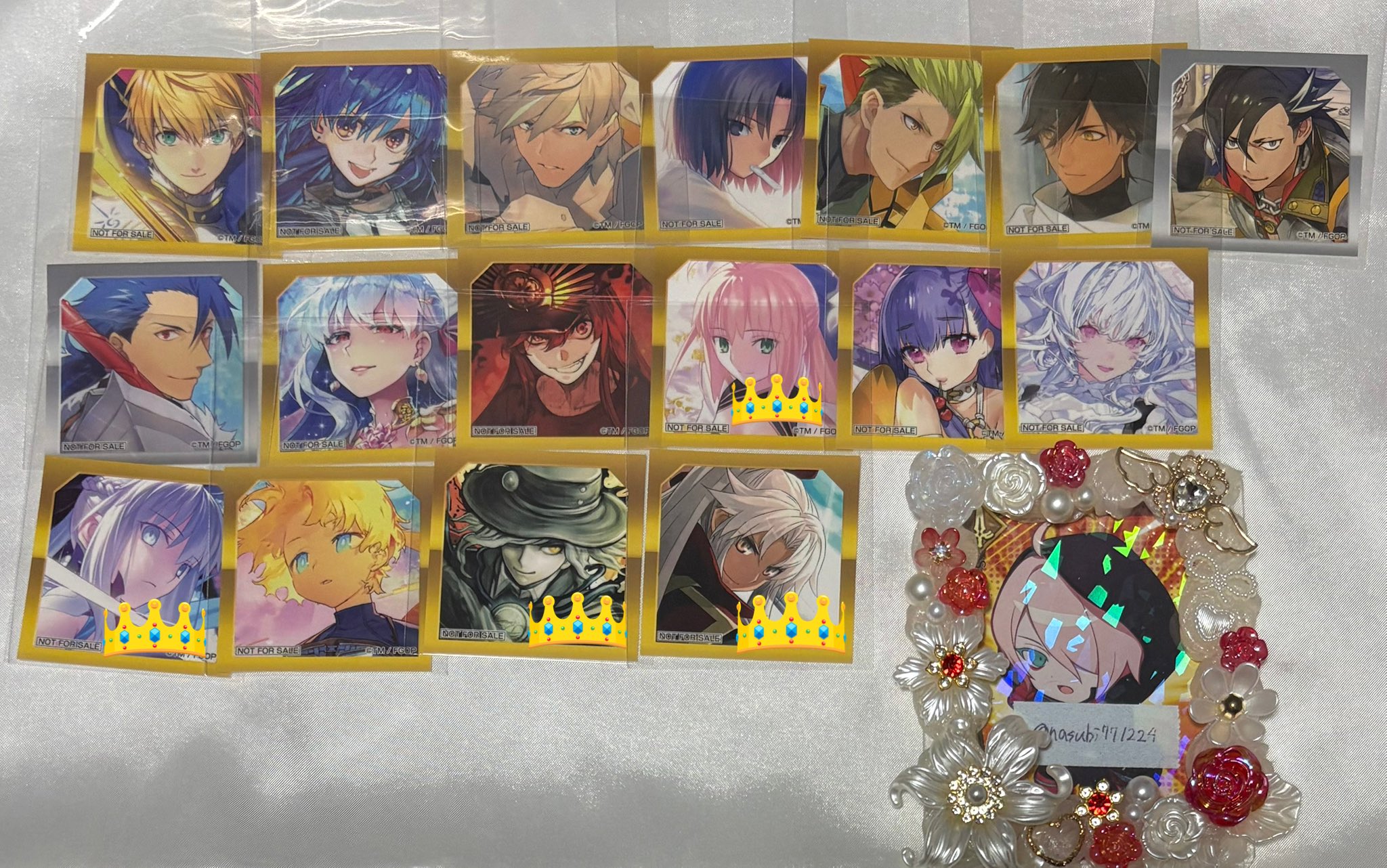 FGO 最終再臨展 特典 選択画面風ステッカー 天草四郎