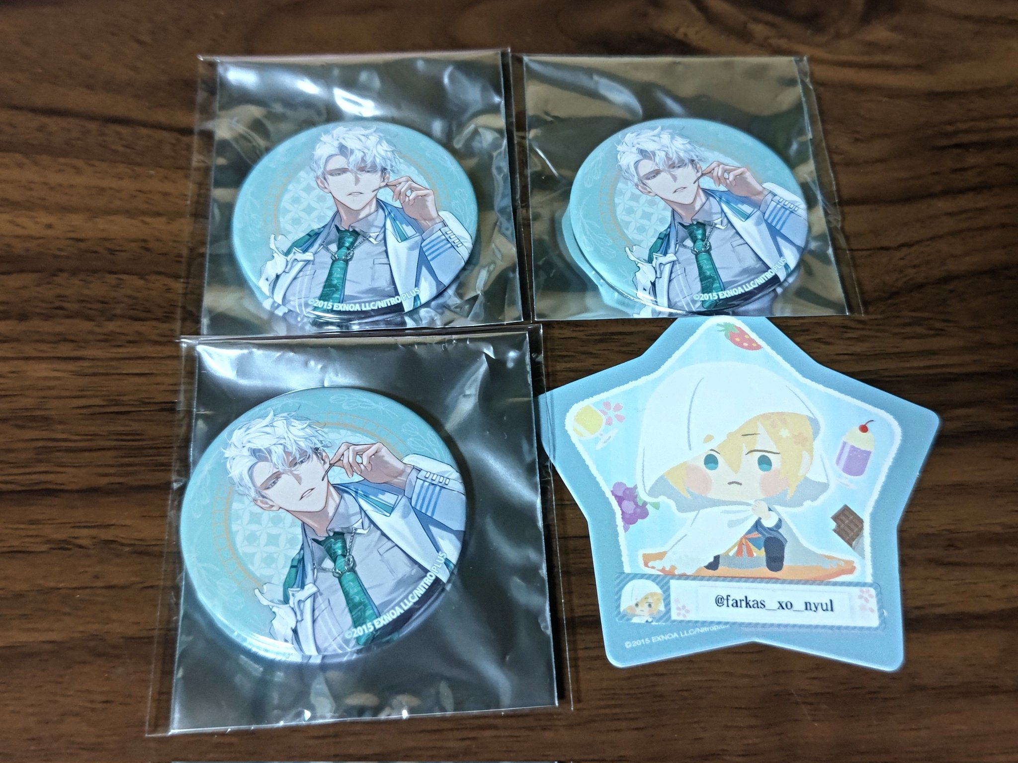 刀剣乱舞　雲生　アフタヌーンティー　缶バッジ 刀剣乱舞 スペシャルアフタヌーンティー ミニサテン巾着・缶