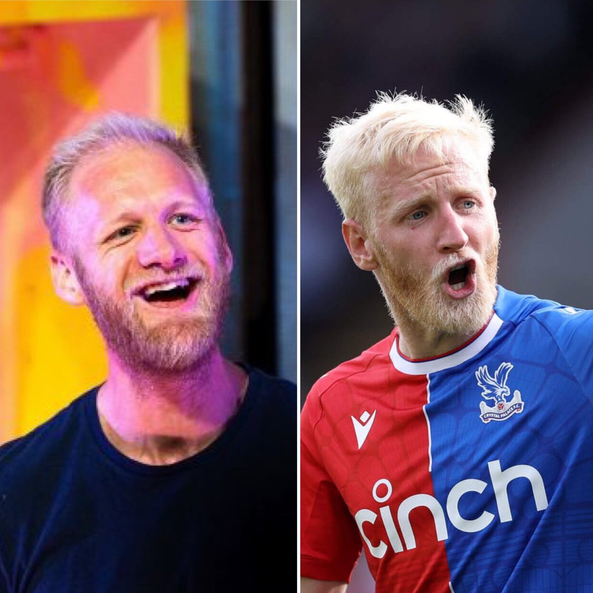 At referansen er litt smal gjør ikke Mats Eldøen og Will Hughes mindre like.