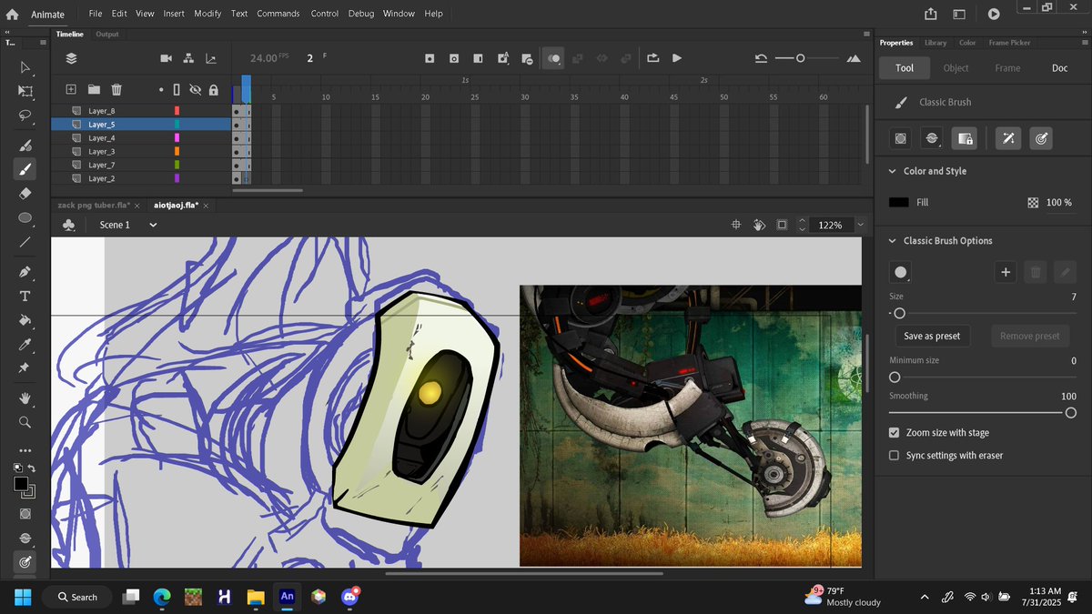 this is scrapped now im just keeping corleys glados sprite
