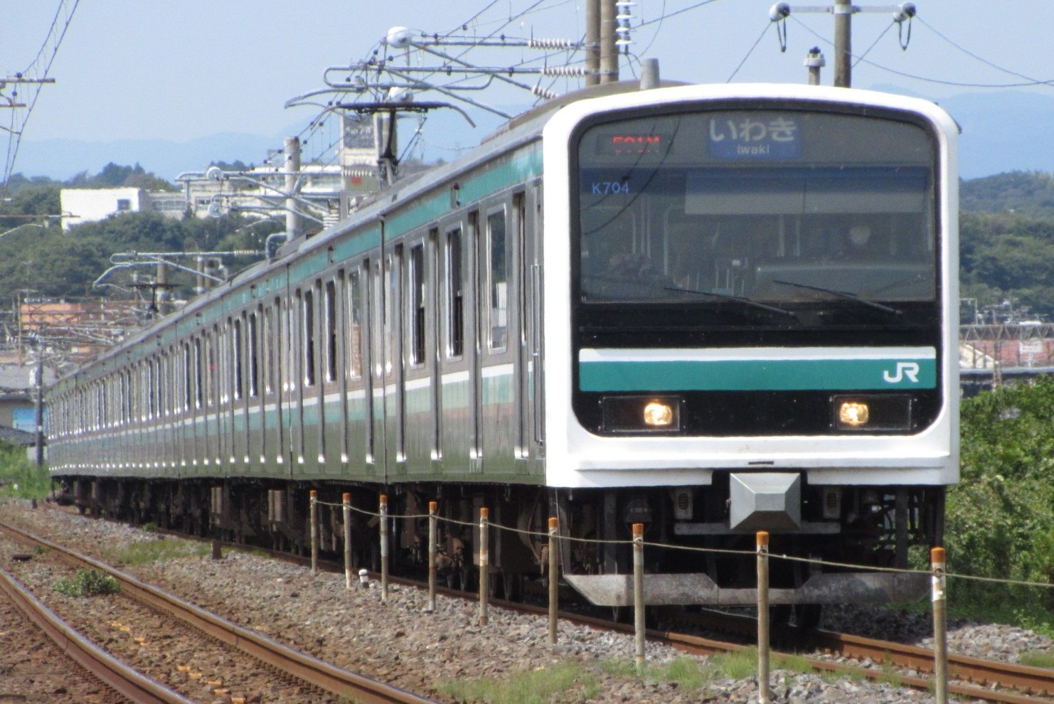 ア*ー様 常磐線　E501系　方向幕　白 ア*ー様 常磐線 E501系 方向幕 白 E501系用1（常磐