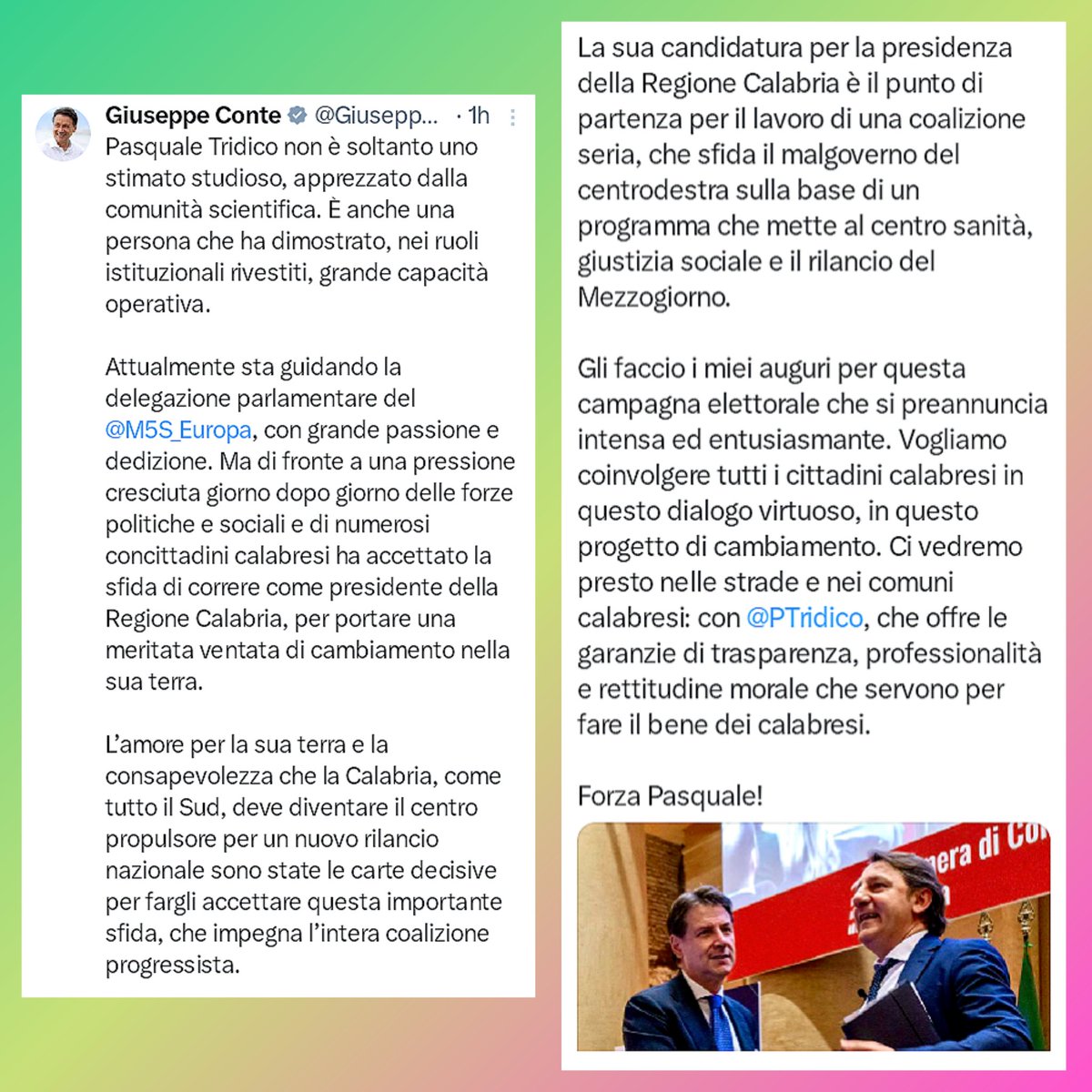 sborzu's tweet image. Potete dire che è gay.

Potete pure dire ch'è bugiardo.

Di sicuro la sua scalata a diventare leader della sinistra prosegue senza requie.

#conte #Calabria #pdnetwork