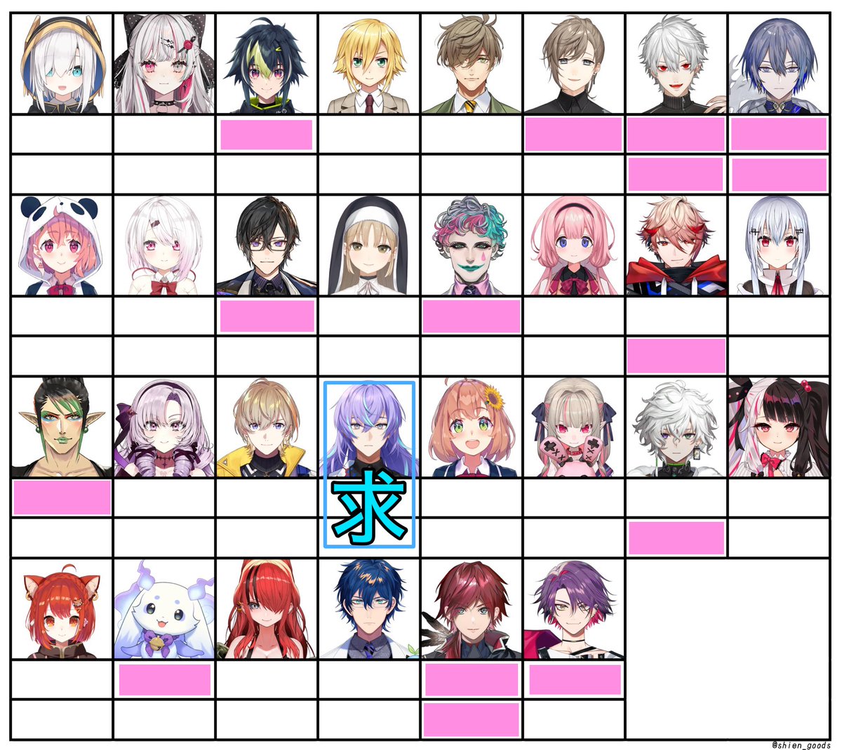 【交換/仮約束/譲渡】
にじさんじ  ウエハース

譲…画像白枠

求…求の方or150円＋送料（paypay）

2BOX〜購入予定（絵柄により変動）
条件合う方検索からでもお気軽にお声掛けください