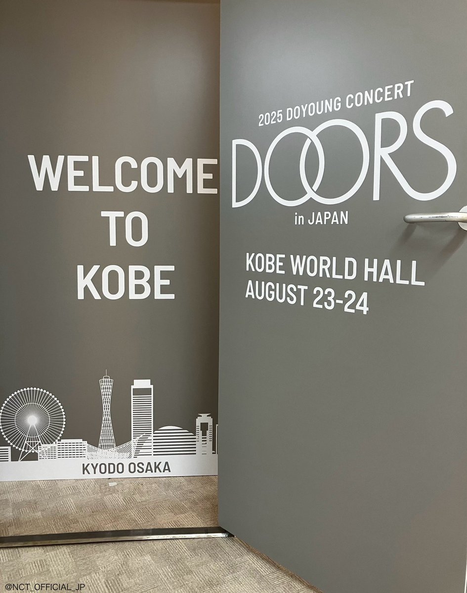 NCT_OFFICIAL_JP's tweet photo. 2025 DOYOUNG CONCERT [ Doors ] in JAPAN

8.24 KOBE DAY2🍀

#DOYOUNG #도영 #ドヨン 
#도어스 #Doors 
#DOYOUNG_Doors 
#DOYOUNG_Doors_Japan 
#NCT #NCT127 https://t.co/VujJLOYZcl