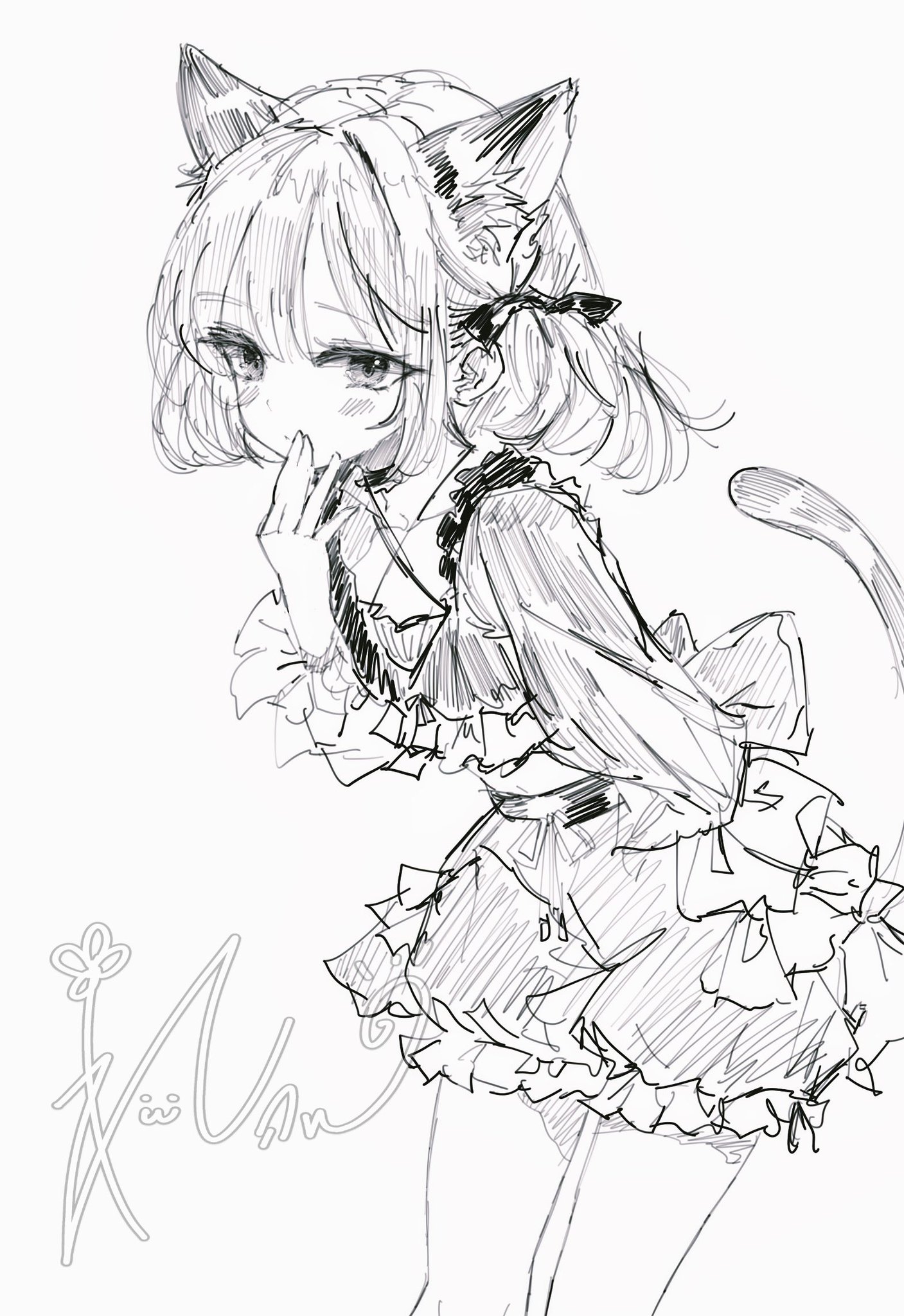 N@TURES 手描きイラスト リクエスト N@TURES様専用ページ 手描きイラスト オーダー