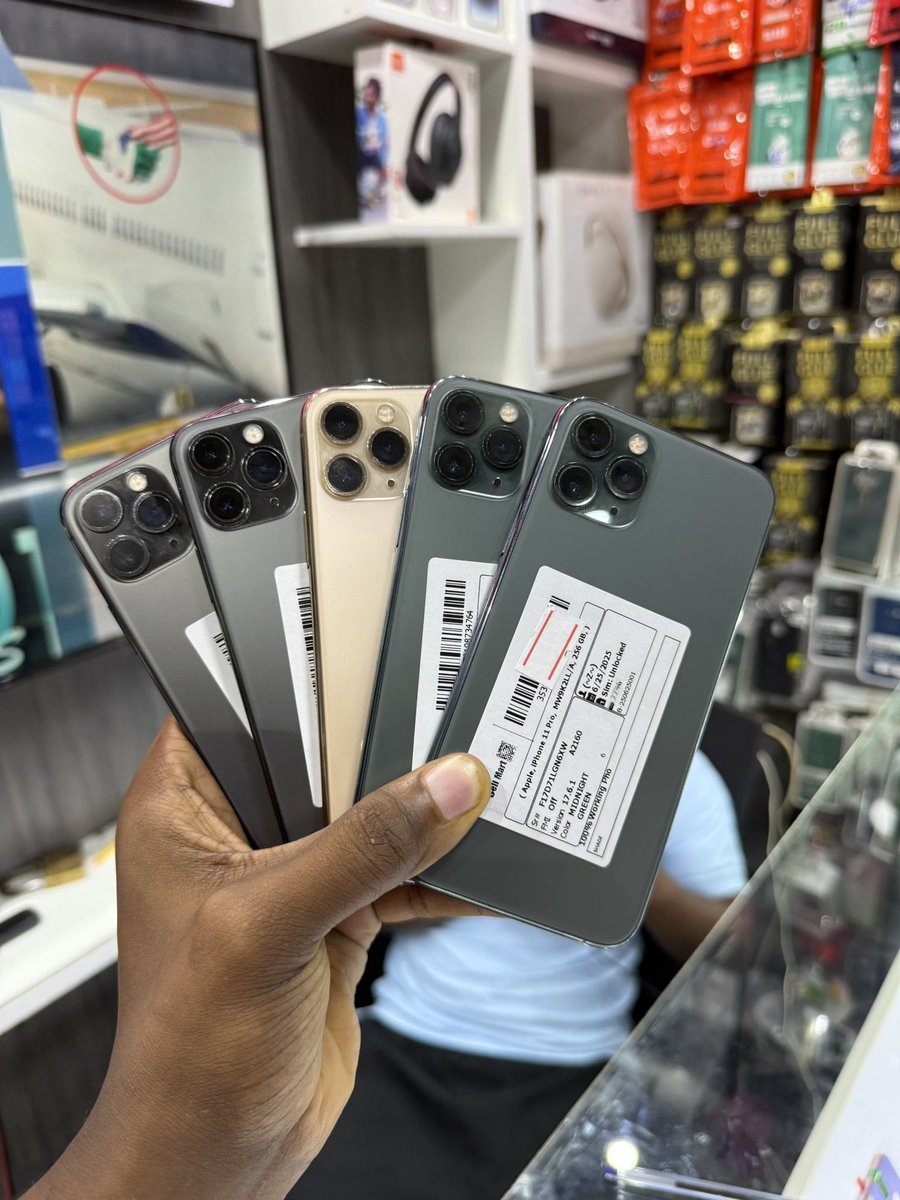 SMART_PHONES_UG's tweet image. 🚨New Stock Alert🚨
Located At Koki Tower L5 Shop 543
Call or WhatsApp-0756301431

14Pro Max 256GB -2,450,000
14Pro Max 256GB -2,350,000
14Pro 256GB -2,250,000
14Pro 128GB -2,150,000
13Pro Max 256GB -1,850,000
13Pro Max 128GB -1,750,000
13Pro 256GB -1,650,000
13Pro 128GB…