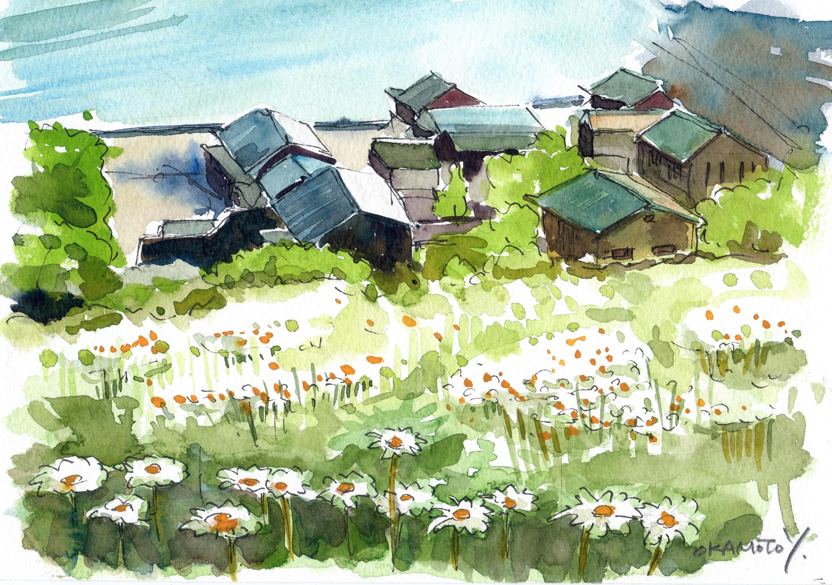 海岸風景 油彩画　冬の海　海の絵　船　カモメ　雪景色 海岸風景 油彩画 冬の海 海の絵 船 カモメ 雪景色 海岸風景
