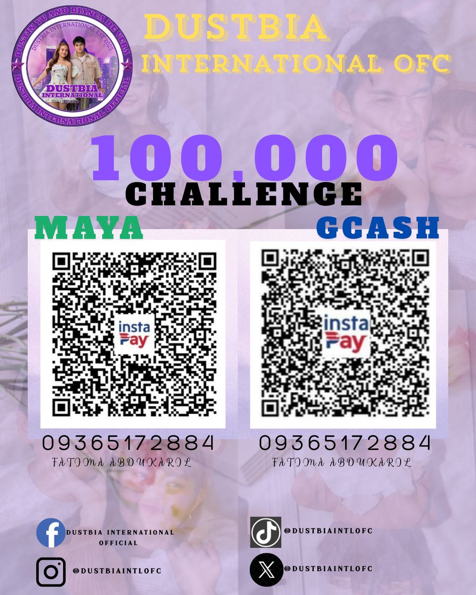 dustbiaintlofc's tweet image. 100K IPON CHALLANGE 💛

Something BIG is happening, coming soon! 

This isn’t just a challenge—it’s a movement. Join the Admins LIVE tonight (August 24) at 9pm as we match 100K in real-time! Let’s build something unforgettable and purposeful. 💛

#DustBiaIntlOFC #BIGProject…