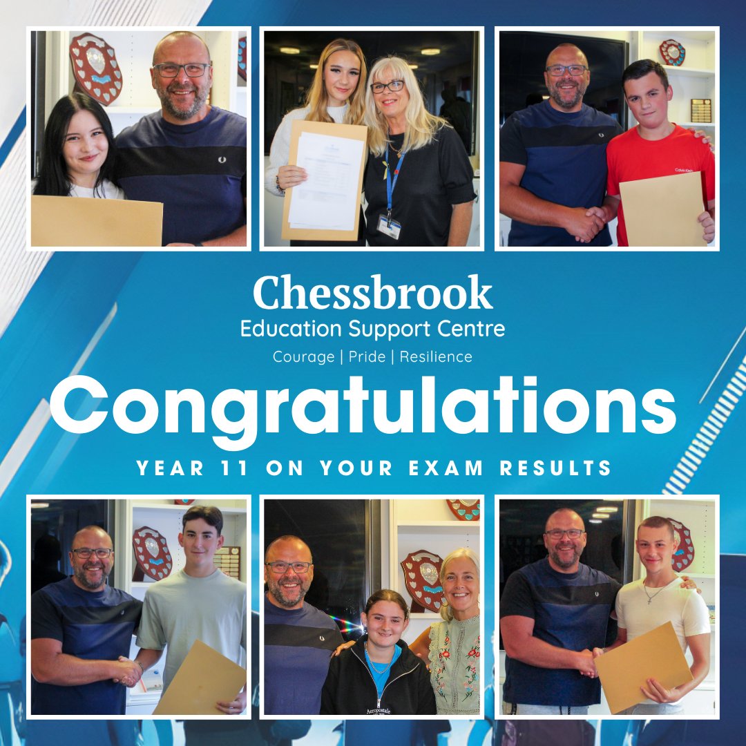 Chessbrookesc's tweet image. We were delighted to welcome Year 11 students in for their exam results on Thursday.  The amazing results are a testament to the hard work, commitment &amp;amp; resilience you&apos;ve shown.

Moving forward, all our school news will be posted on Instagram. Follow us @chessbrookesc!