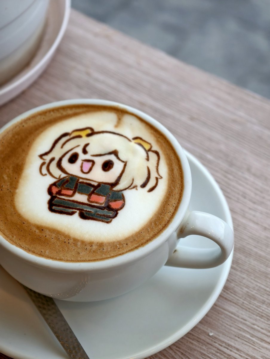 DJ MAXTRIM (@djmaxtrim) on Twitter photo The coffee art this time of my favourite café is Burnice by <a href="/KW7MD8FEWT7lMXx/">SuperAppleMan🍎</a>
No thoughts, head empty just,
3 2 1 Fire! 🔥🩷
#coffeeart #BurniceWhite #headempty The coffee art this time of my favourite café is Burnice by <a href="/KW7MD8FEWT7lMXx/">SuperAppleMan🍎</a>
No thoughts, head empty just,
3 2 1 Fire! 🔥🩷
#coffeeart #BurniceWhite #headempty