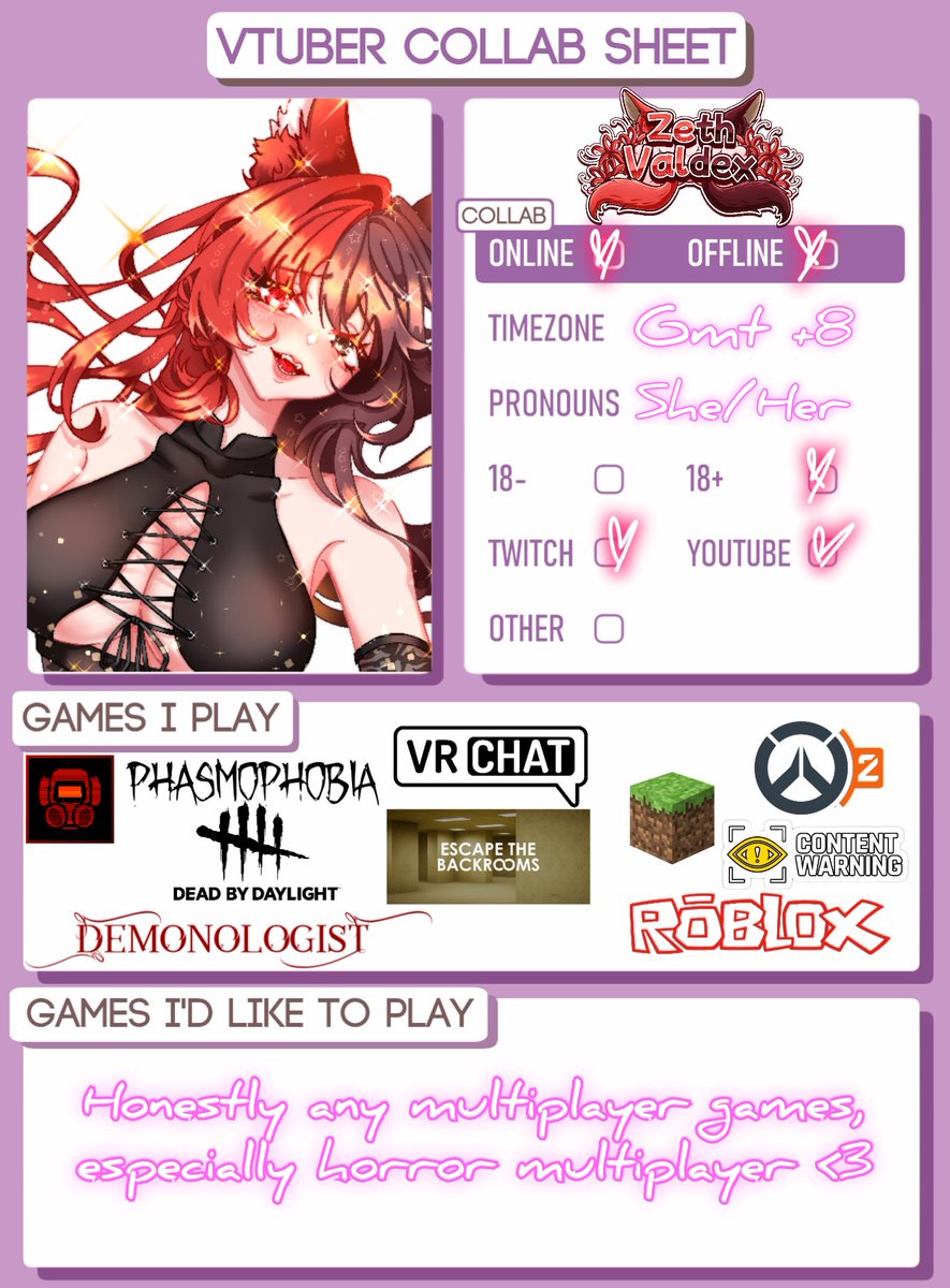 Zeth♡ENVtuber♡❤️🖤 tweet media