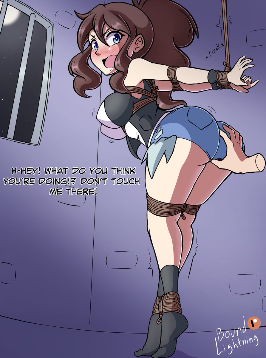 Hilda got captured again. Where would your hand be going?