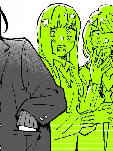the girls are himejoshing so hard right now