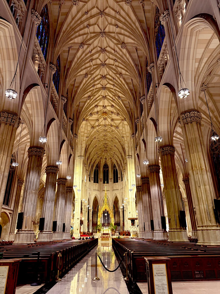 Morning Mass <a href="/StPatsNYC/">StPatsNYC</a> 
#SundayMass🙏
#BlessedAndGrateful♥️