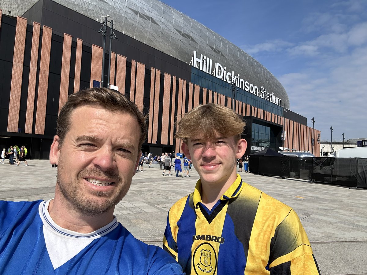 What a place this is. Up the Toffees! #EFC