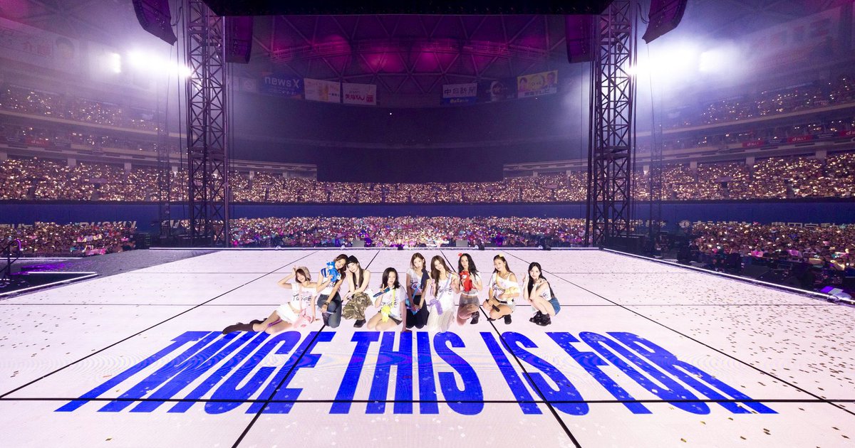 TWICE #THISISFOR 2025/8/24(日)バンテリンドームナゴヤ ---愛知D②
