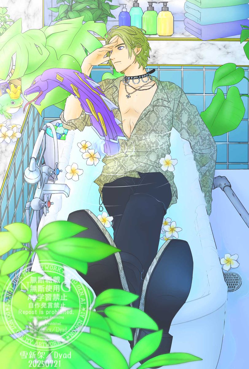 優雅に服ごと洗濯ノーマルバージョン。

※先月描いてたものの神絵師さんとモチーフ被りしちゃったからポイピクに投げてた分(スタンプありがとうございます✨️)。

1ヶ月以上空いたし、暑いうちが良い絵なんで出してみる。