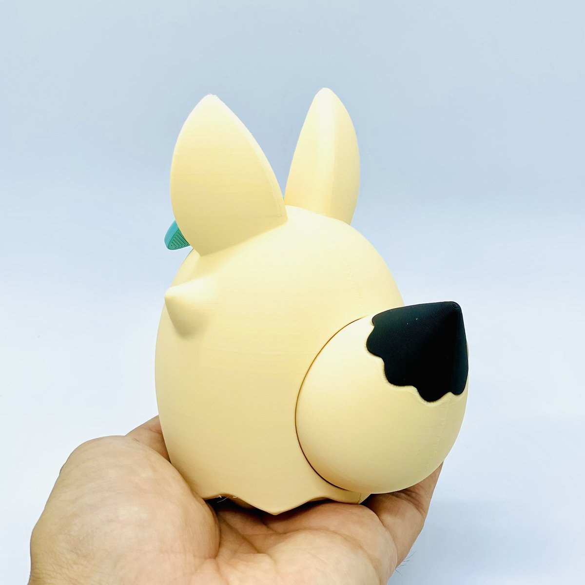 造形報告です(`･ω･´)
もけぽるちゃんの立体化が完成しました！
手乗りサイズでもっちり(ﾉ)`ω´(ヾ)
尻尾の境目も上手く表現できました！
#3Dプリンター
#モデリング
#ホロライ部
#絵まる
#もけぽるちゃん