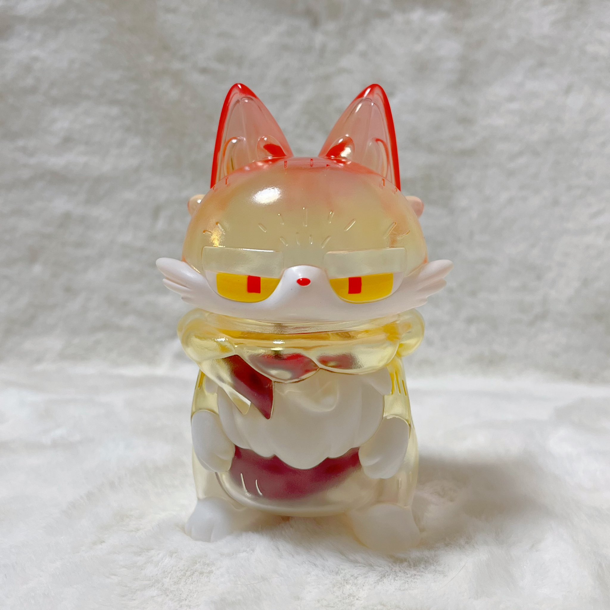 more-cats もあねこ ハイロ あいす 蓄光 ソフビ more-cats もあねこ ハイロ あいす 蓄光 ソフビ more-cats