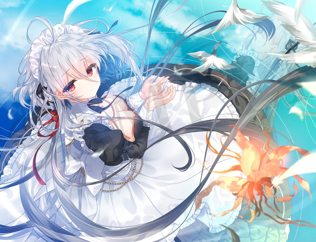 「C106夏コミ通販について(現在) ▼ 新刊委託 メロンブックスさん ・或るメイ」|🌻 庄名 泉石 🌻FANBOXはじめましたのイラスト