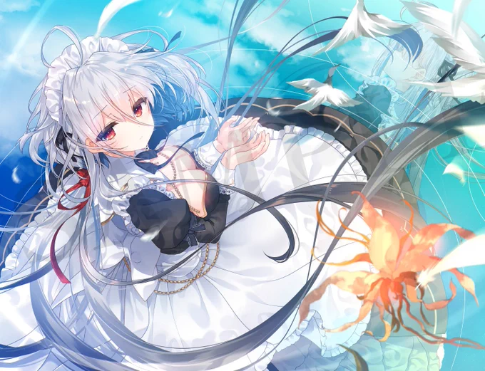 C106夏コミ通販について(現在) ▼ 新刊委託 メロンブックスさん ・或るメイドの日常 Aino ▼ BOOTH 〜2025年9月2日まで ・アイノ抱き枕カバー ・エルマ抱き枕カバー(再販) よかったらぜひ見てやってくださいね(*'-`)