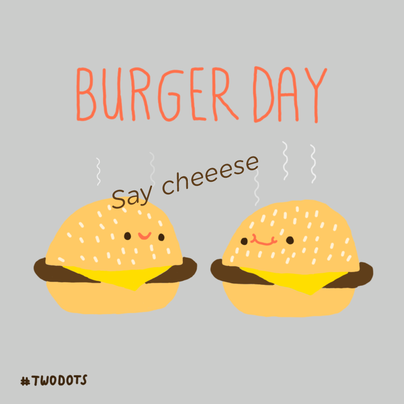 TwoDots's tweet image. As if a Sunday needed any other excuse to have a delicious burger… 

🍔 Happy #InternationalBurgerDay! 

Share this post with all burger lovers you know

#TwoDotsGame #BurgerDay
