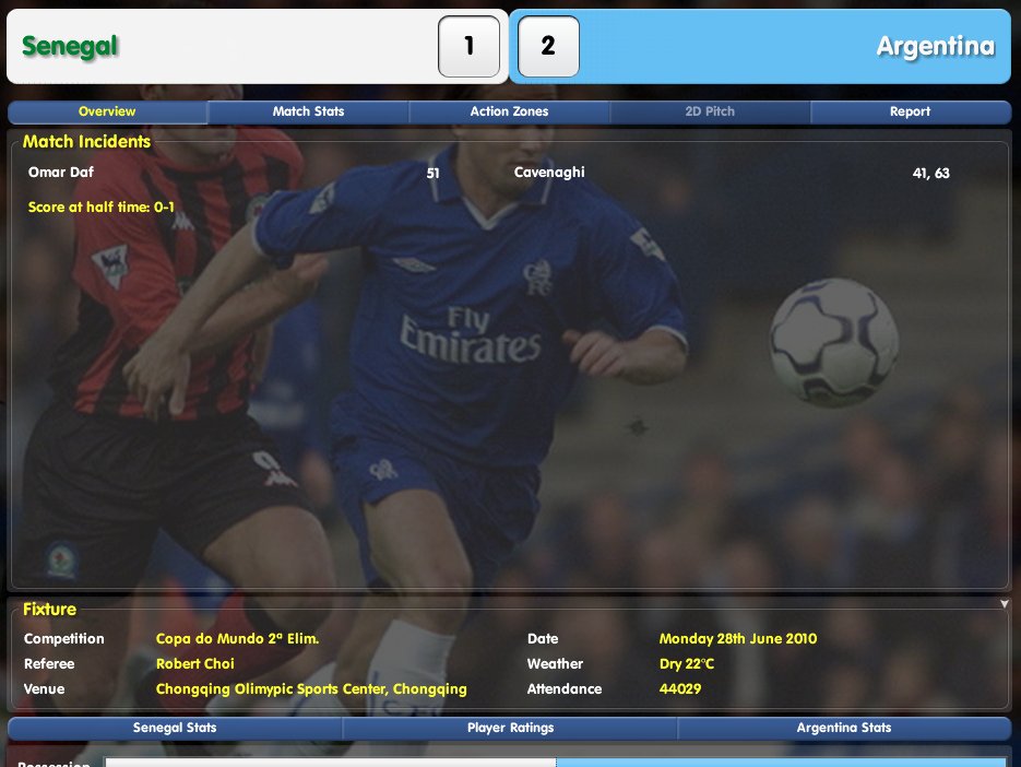 Uruguay, Colombia, Argentina and England also reached the quarter-finals