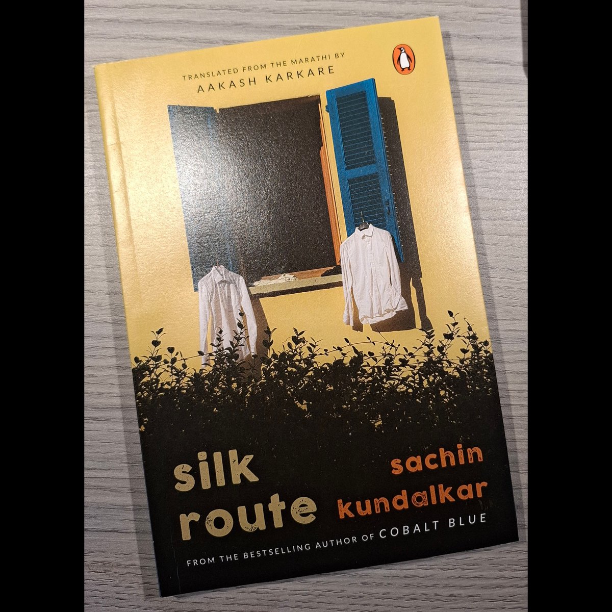 #SilkRoute by Sachin Kundalkar, tr. by Aakash Karkare is a wonderfully written story of love, personal discovery and relationships

Full review: bit.ly/47M8Vyz
<a href="/PenguinIndia/">Penguin India</a> 

Book 37 #TBRChallenge <a href="/blogchatter/">Blogchatter®</a>