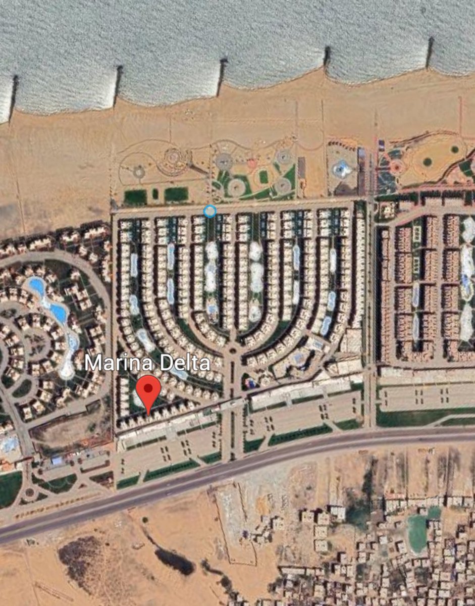 In northern Egypt, a resort village named Marina Delta was built in the shape of a menorah, and it is now sparking a major uproar in Arab media.