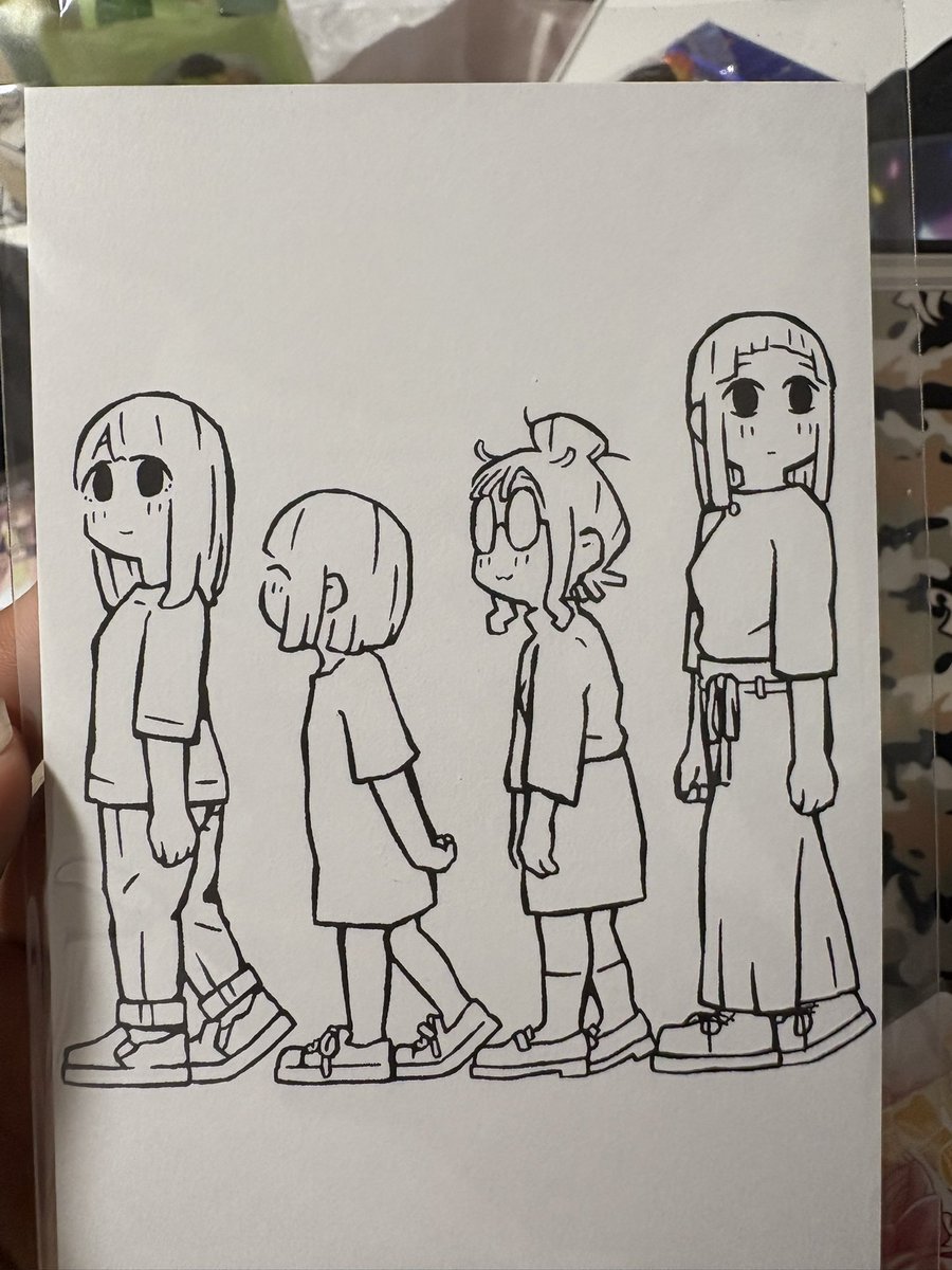 そしてこれは、ぺぺろみさんのカード。
まさか名古屋にいらっしゃったとは