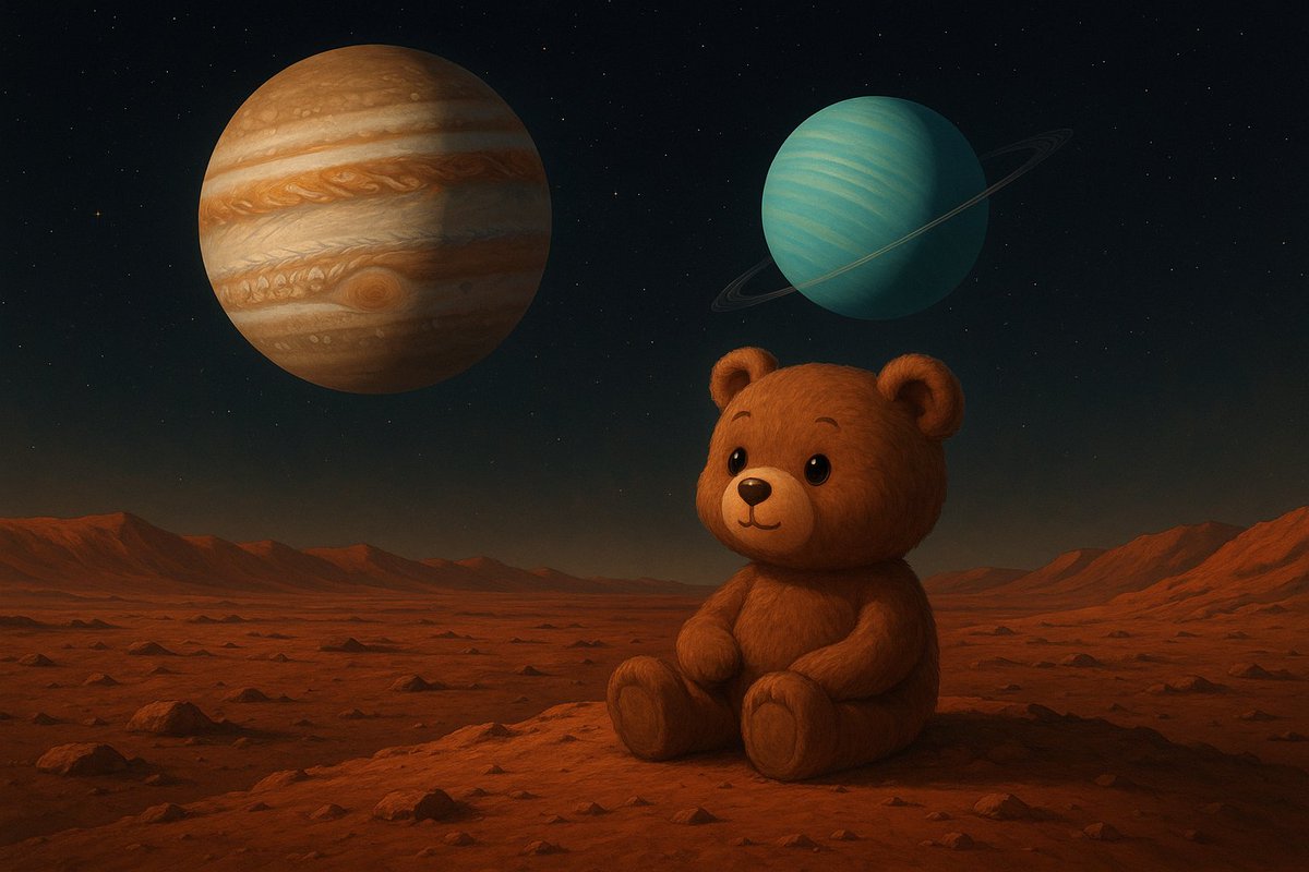 Jupiter brought the gas.
Uranus brought the laughs.
Mars brought the bear necessities.
$MABE