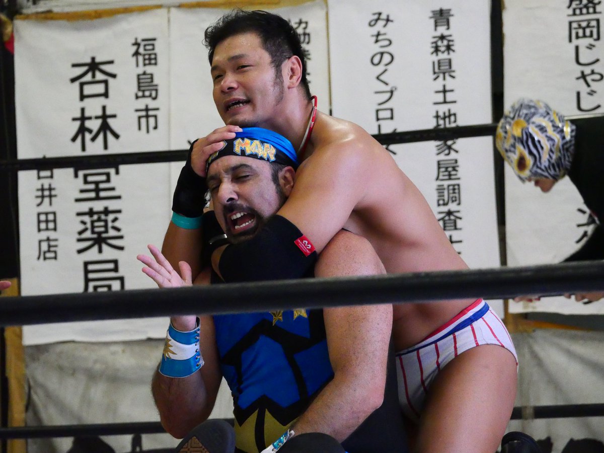 2025-08-24 道場プロレス ヒップホップマン選手vs日向寺塁選手