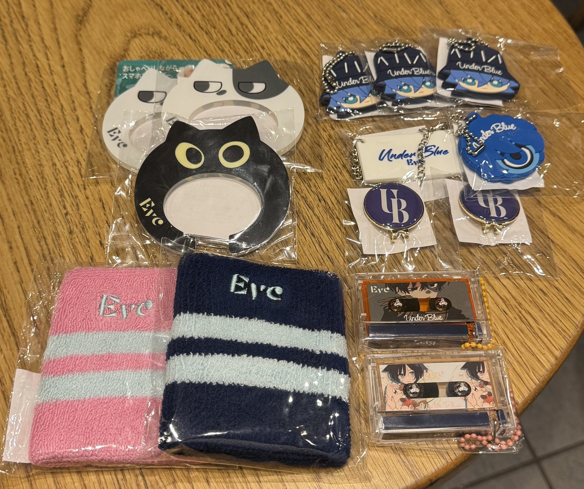 Eve くじ　メガネ eve 丸メガネ くじunder blue - メルカリ