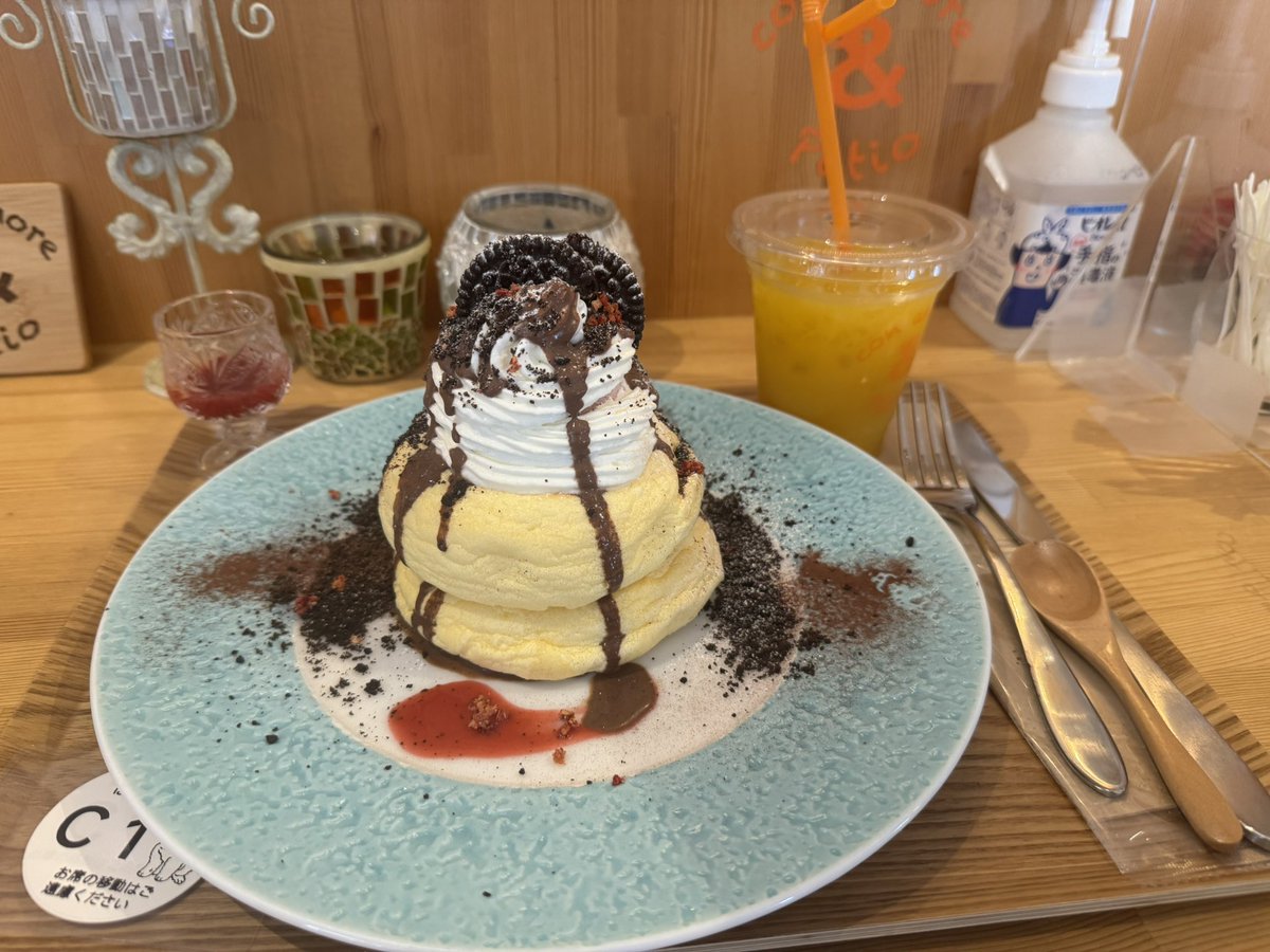 f_yuuyan's tweet image. 今日のドライブꉂ(´꒳`  )w

#conamore
#パンケーキ

(*´༥`*)ｳﾏｳﾏ