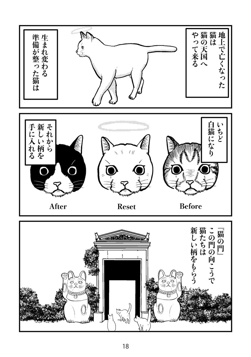 猫の柄の話しリライト版冒頭 