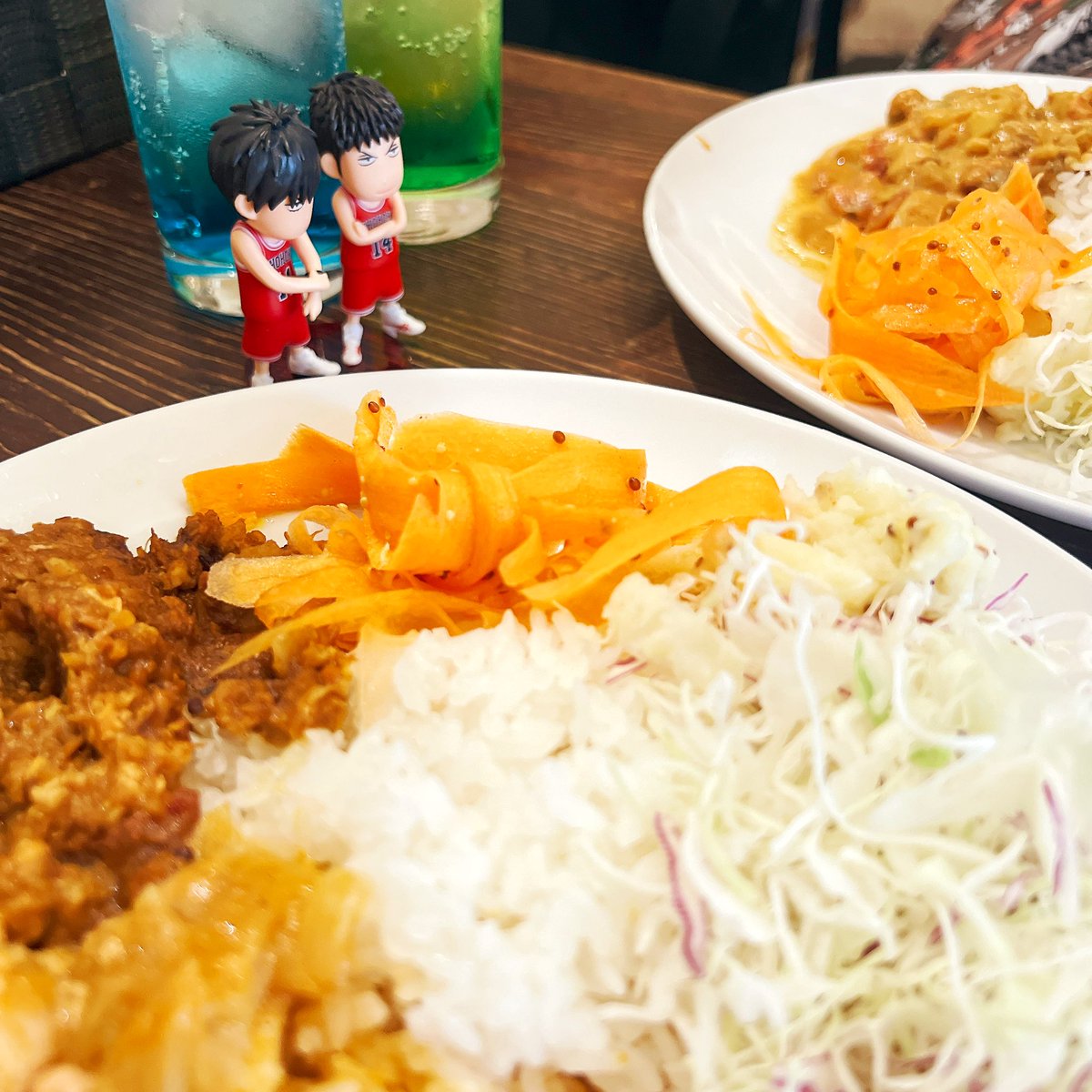 カフェサバンナさんのカレー回🍛✨✨
おいしかった〜
奥のソーダは好きな色で作って貰えるのだ
#cafesavanna #716cafe