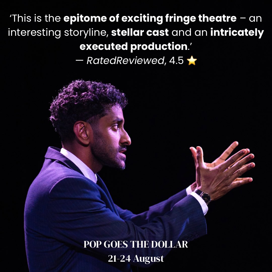 codextheatre's tweet image. ‘INTRICATELY EXECUTED’

4.5 ⭐️