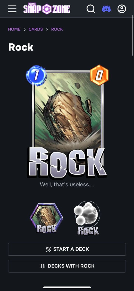 The Marvel Snap staff in Japan are truly, truly adorably stupid — unbelievably, the rock link inside the game’s OTA description actually leads to ‘’Marvel Snap Zone”.
#marvelsnap