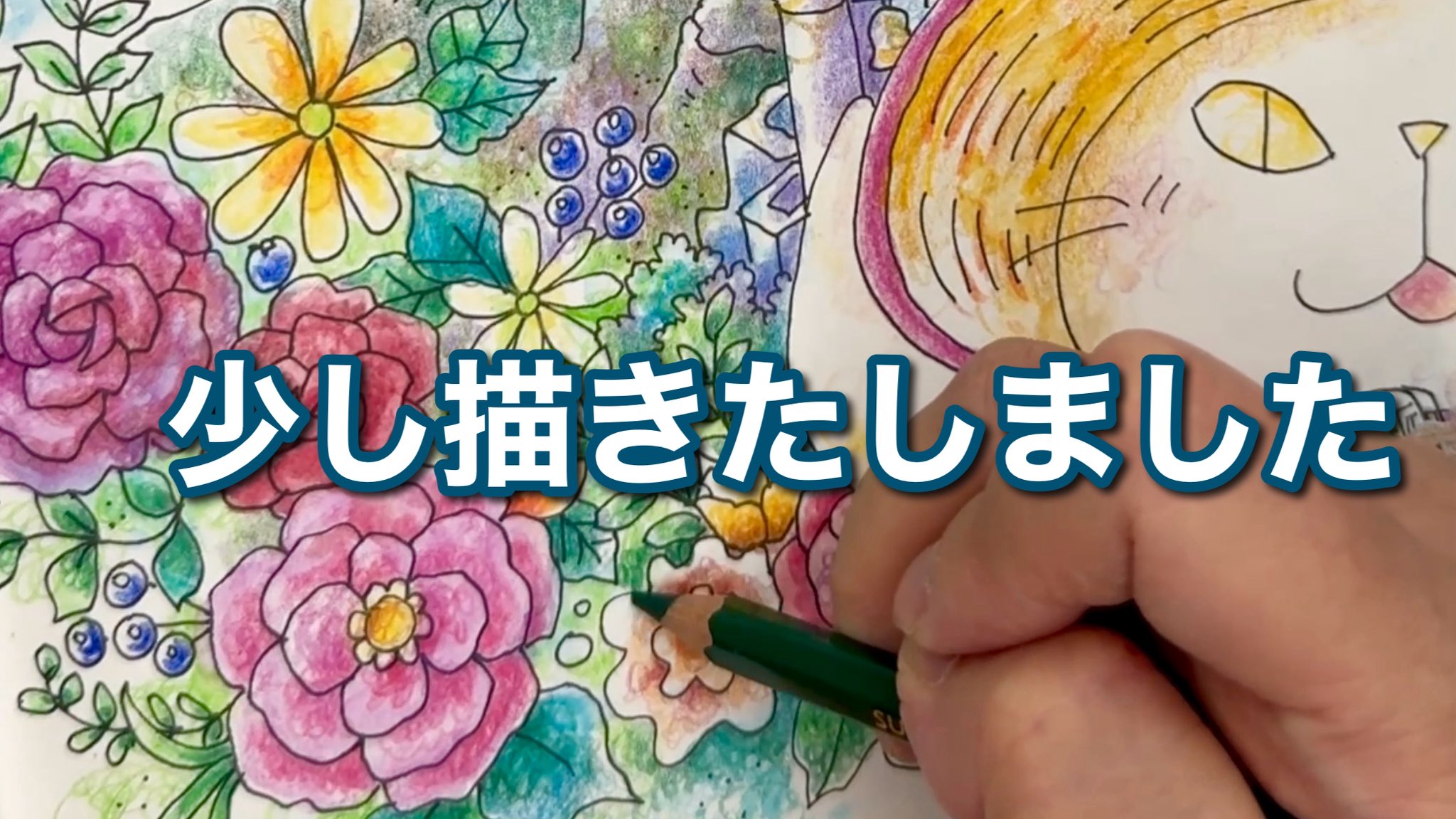 ひよこと猫ちゃん アクリル画直筆 ひよこと猫ちゃん アクリル画直筆