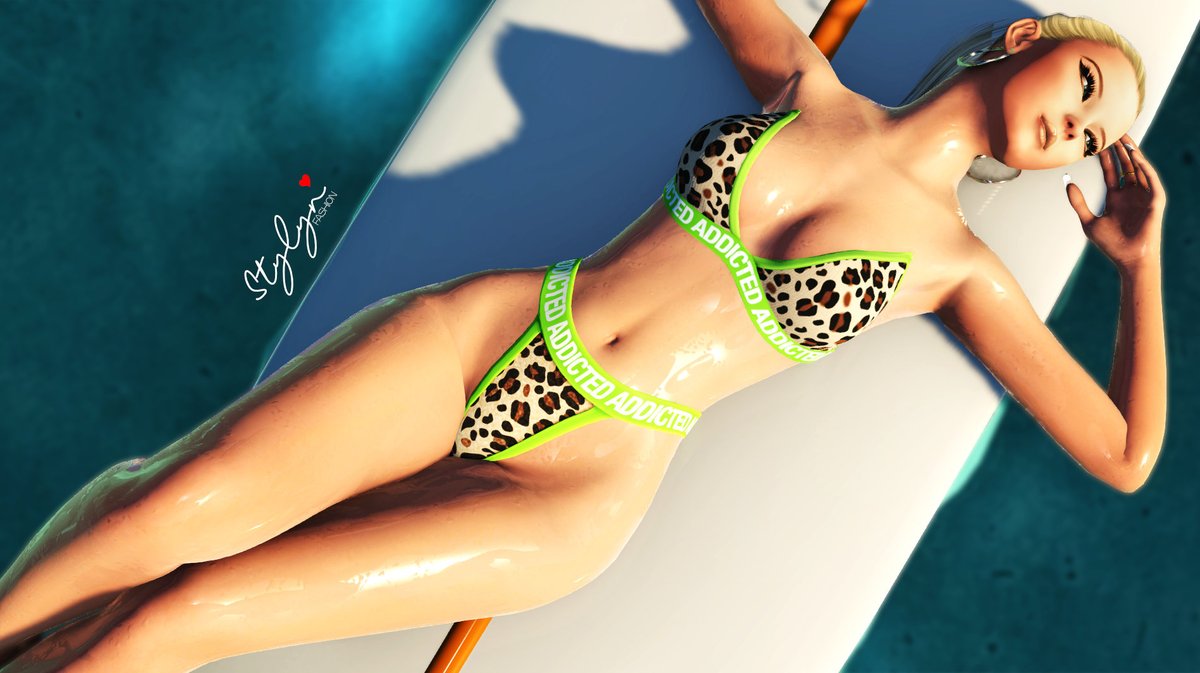 🔥 Into the wild! Beach couture so hot it should come with a warning label...

<a href="/MariaDK3dxchat/">MariaDK</a> Paulina &amp; Diia don’t wear kinis - they wear 𝘼𝘿𝘿𝙄𝘾𝙏𝙀𝘿 by Stylyn.

#AddictedByStylyn #BeachwearWithBite #3dxchat #stylyn #mnfclub #imvu #secondlife #bikini