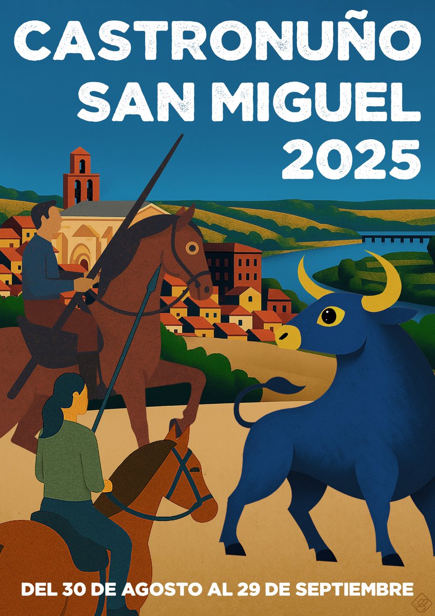 ¡Ya tenemos cartel para las Fiestas de San Miguel 2025 en Castronuño!

Este año rendimos homenaje a los encierros a caballo por el campo, una costumbre que se vive con pasión en Castronuño desde hace generaciones.

Cartel creado por <a href="/carlosmartingd/">Carlos Martín - Graphic Design</a>
