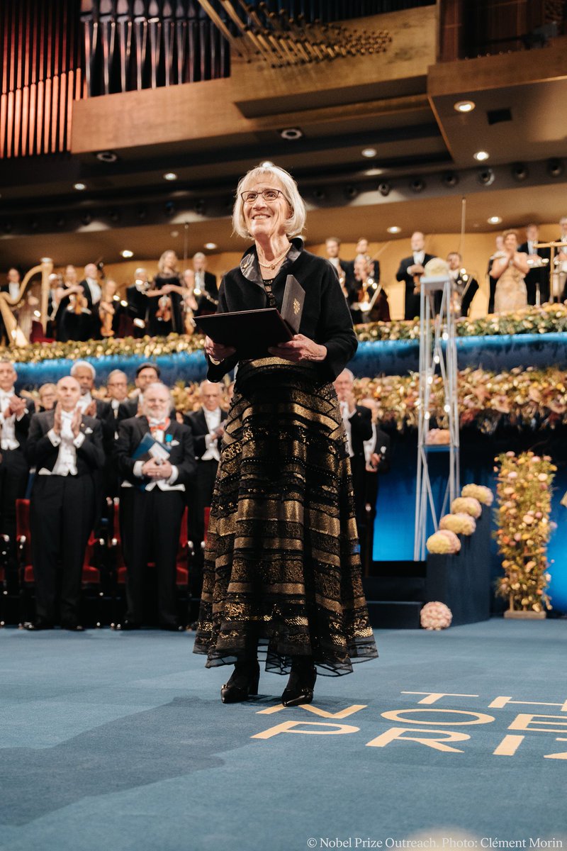 “Many brilliant and determined women came before me,” says Claudia Goldin.  

Learn more about the laureate in economic sciences’ work on women’s earnings and the gender gap: nobelprize.org/prizes/economi…  

#NobelPrize
