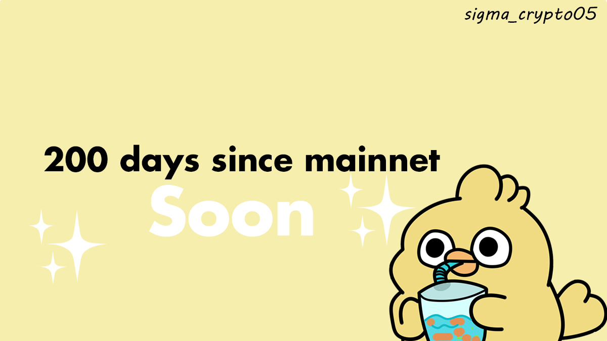 As we approach the 200-day milestone, let's reflect on the milestones achieved and the exciting possibilities that lie ahead. 
Here's to the next chapter of decentralized #IP management

 ✨ <a href="/StoryProtocol/">Story</a>  ✨