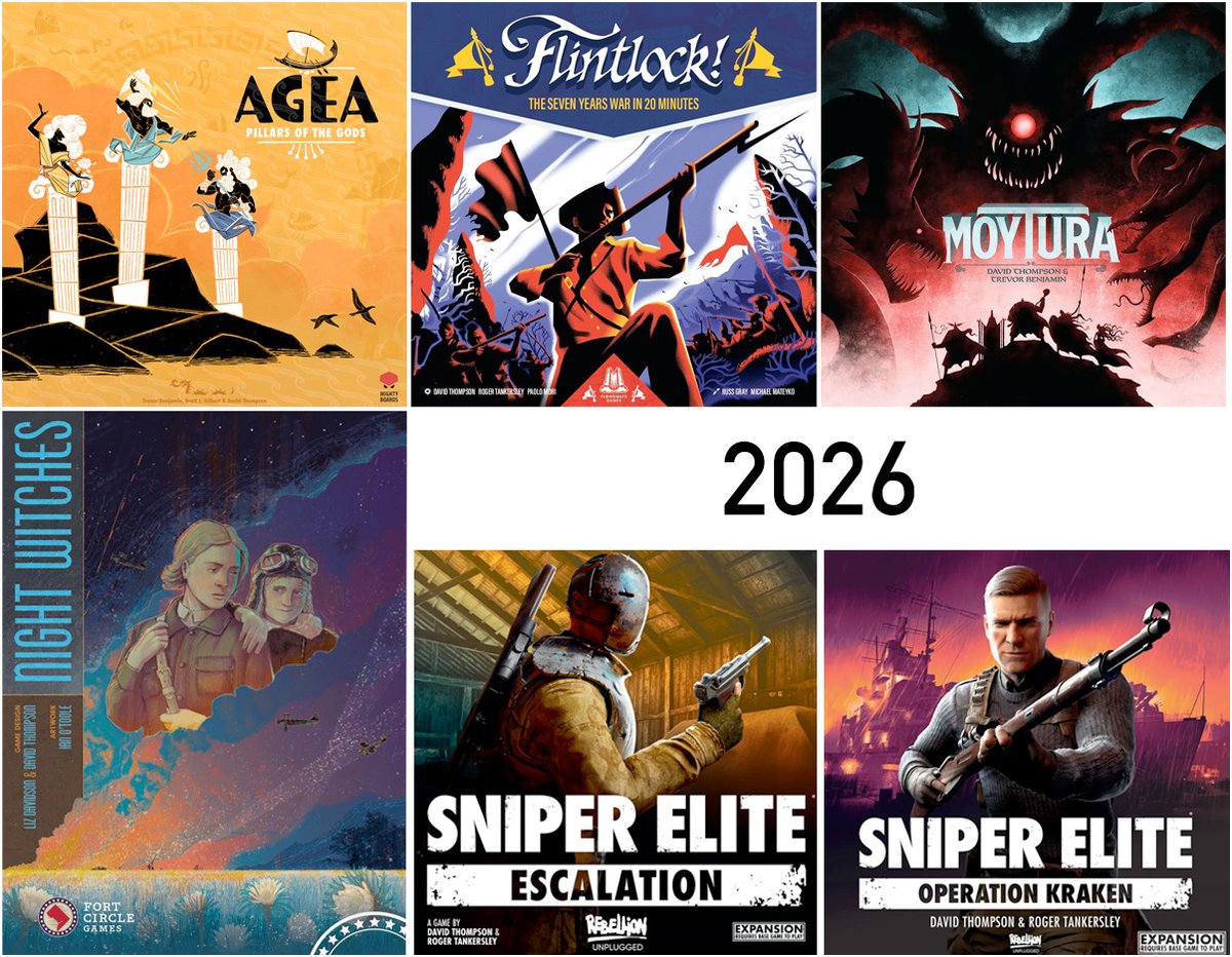 David Thompson πΊπ¦ ποΈ π (@djackthompson) on Twitter photo 2026 is looking very exciting right now!
<a href="/FloodgateGames/">Floodgate Games</a> <a href="/BitewingGames/">Bitewing Games π Gen Con</a> <a href="/fortcircle/">Fort Circle Games</a> <a href="/Reb_Unplugged/">Rebellion Unplugged π²</a> <a href="/trevormbenjamin/">Trevor Benjamin</a> <a href="/mighty_boards/">Mighty Boards</a> 2026 is looking very exciting right now!
<a href="/FloodgateGames/">Floodgate Games</a> <a href="/BitewingGames/">Bitewing Games π Gen Con</a> <a href="/fortcircle/">Fort Circle Games</a> <a href="/Reb_Unplugged/">Rebellion Unplugged π²</a> <a href="/trevormbenjamin/">Trevor Benjamin</a> <a href="/mighty_boards/">Mighty Boards</a>