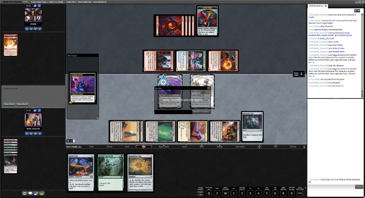 Conta951's tweet image. Oh I’m new on #mtgo so I’m a little bit excited but I’m pretty sure you can understand me, it’s my first time♥️

Finally some salt, I was starting to think that the community was kind 😂😂😂

Pro tip: If you play AL CONTRARIO, don’t blame your oppo🫶🏻

#mtgpauper

@MTGOsalt