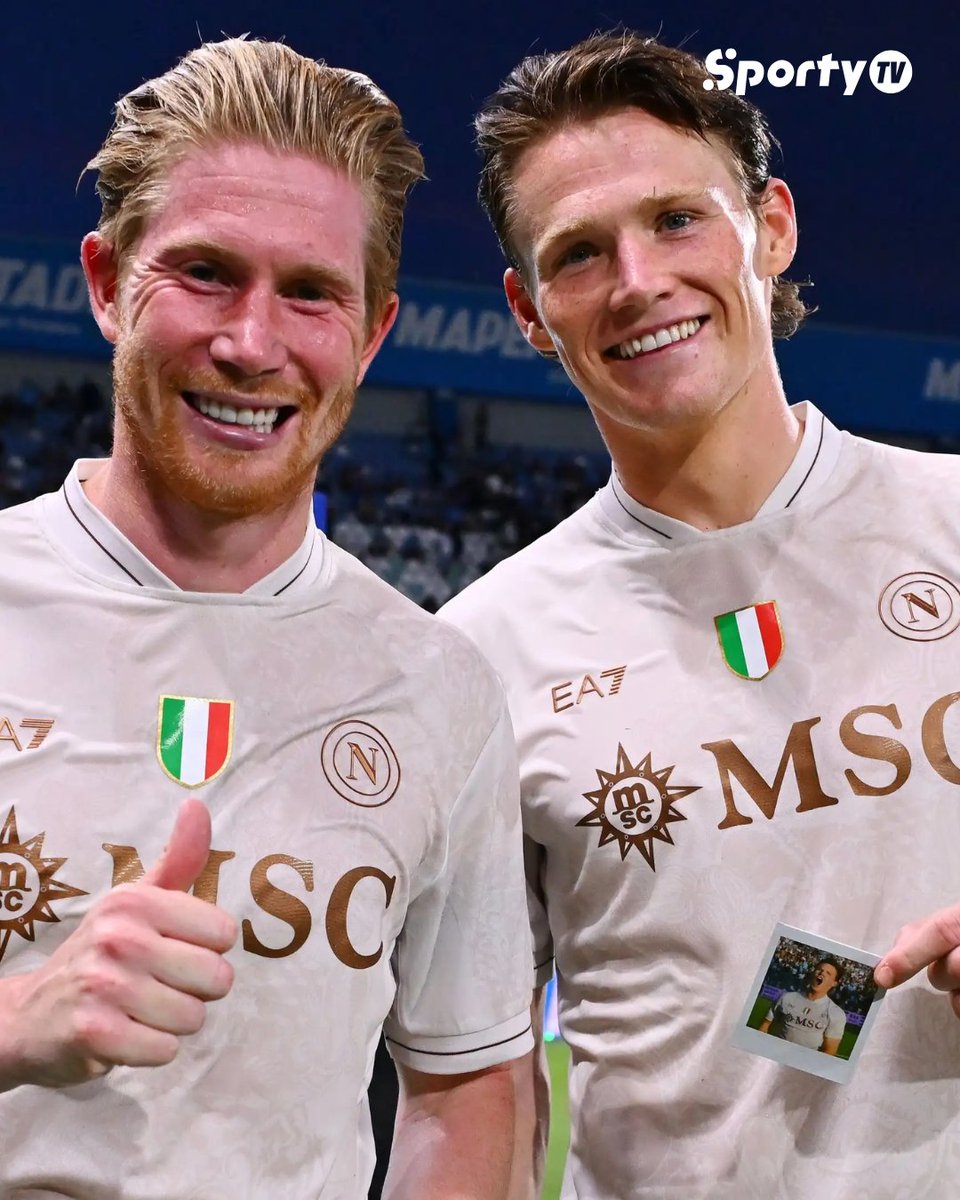 One goal each and Napoli win their Serie A opener! 💥

The Kevin De Bruyne x Scott McTominay duo is already looking 🔥 in Italy

#SerieA #Napoli