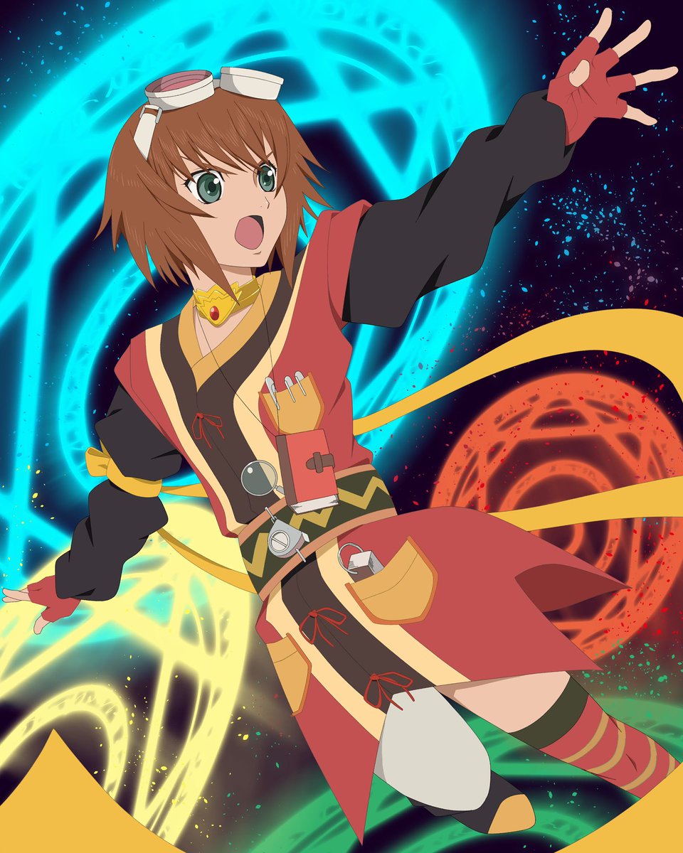 リタ
これがあたしの研究成果よ！

 #テイルズ