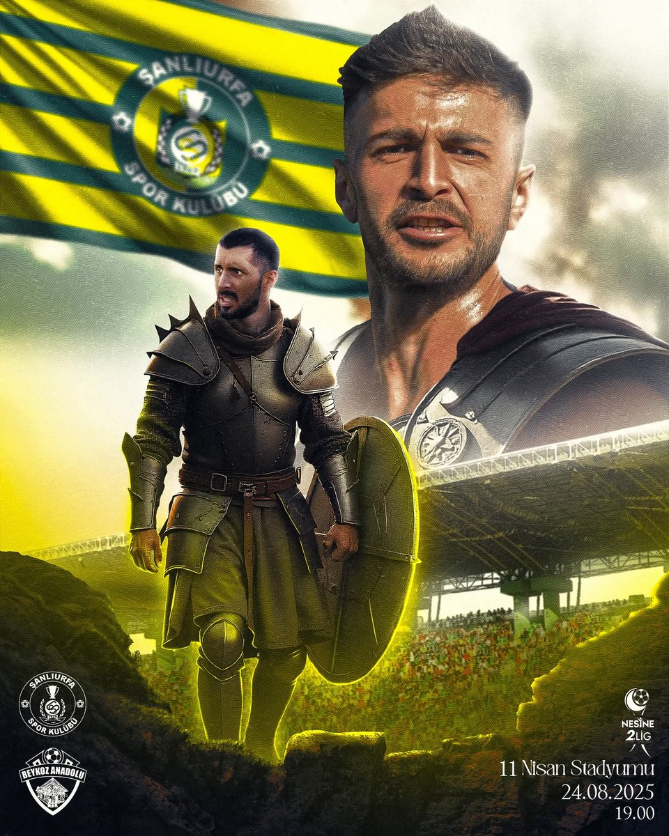 💛💚 2025-2026 Sezonu Başlıyor! 
TFF 2. Lig Beyaz Grup’ta yer alan Şanlıurfaspor’umuza 1. Lig yolunda başarılar dileriz.
Bugün Şanlı şehrimizde sahadayız! 

📅 24.08.2025 – 19:00
🏟 KIZILKAYA TARIM
⚽ ŞANLIURFASPOR 🆚 BEYKOZ ANADOLU SPOR A.Ş.

Haydi Urfa! Tribünleri dolduralım..