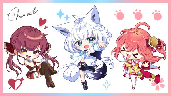 通常衣装〜✨️　#過去絵　#絵フブキ #ホロライブ